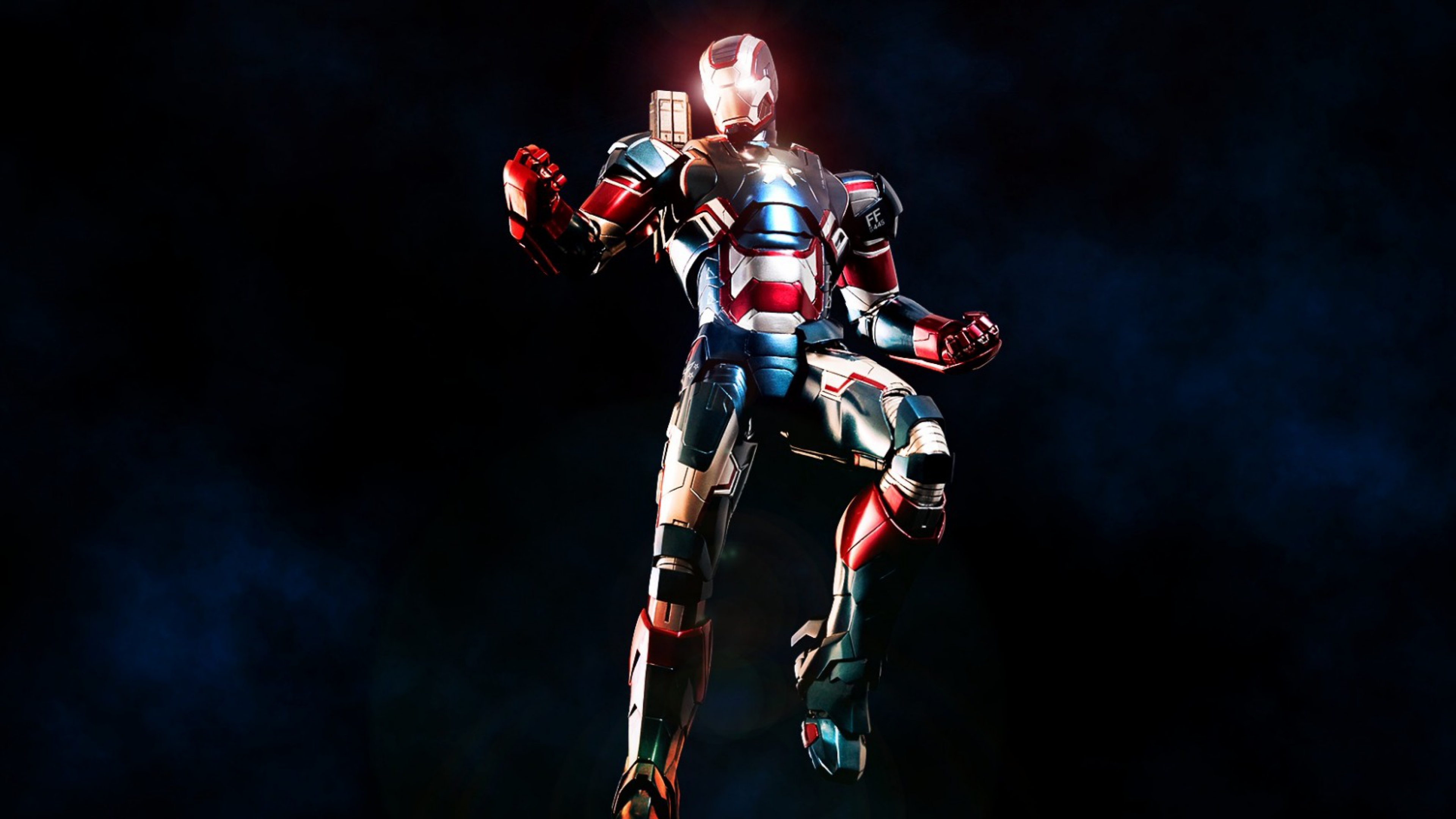 Wallpaper Iron Man Patriot Marvel Ics 4k