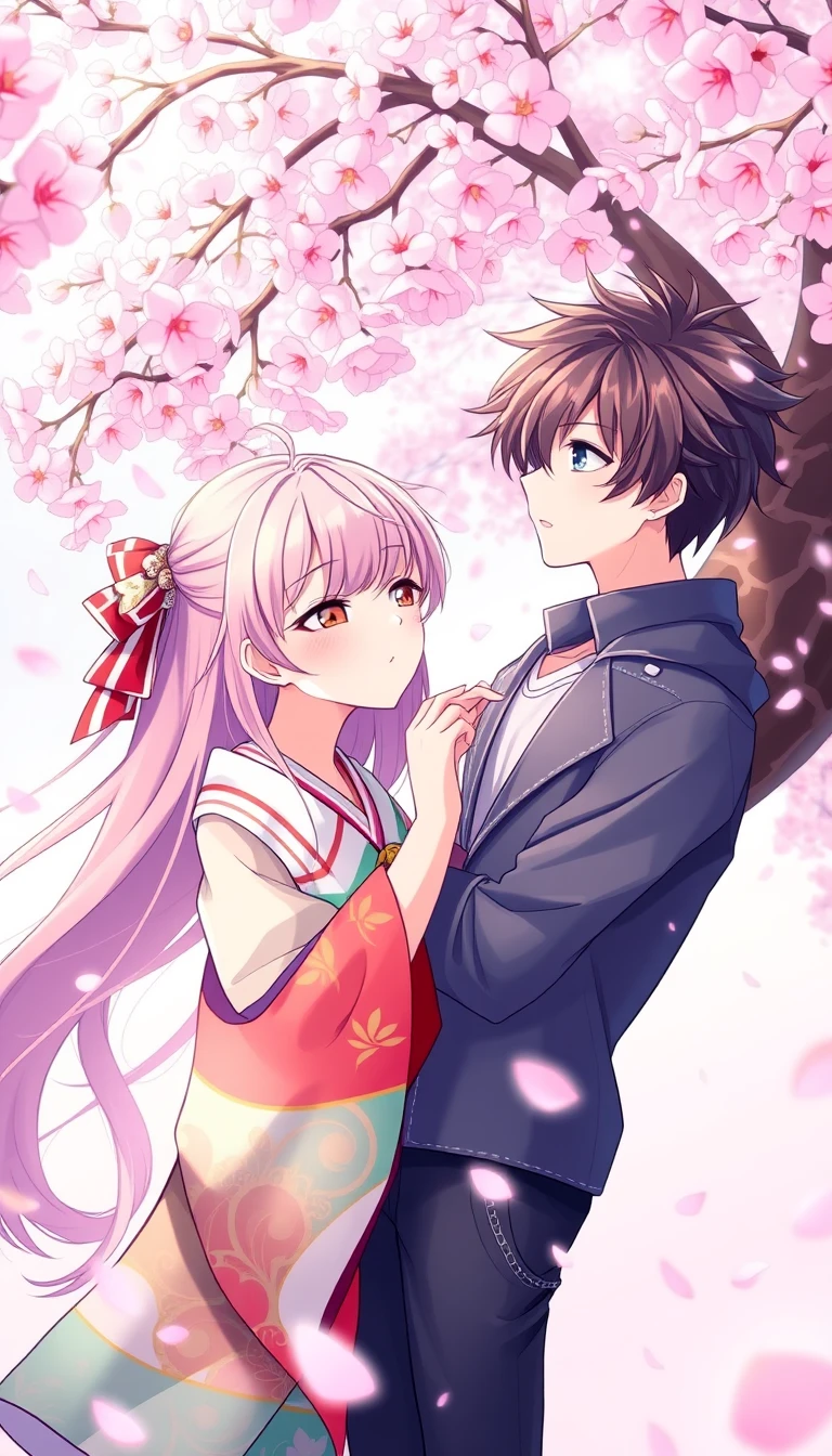 Anime Couple Mobile Wallpaper