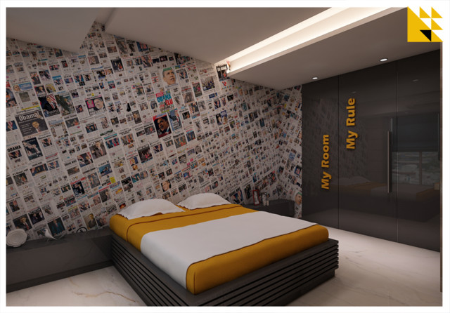 Do It Yourself Eclectic Wallpaper Other Metro By K Mewada