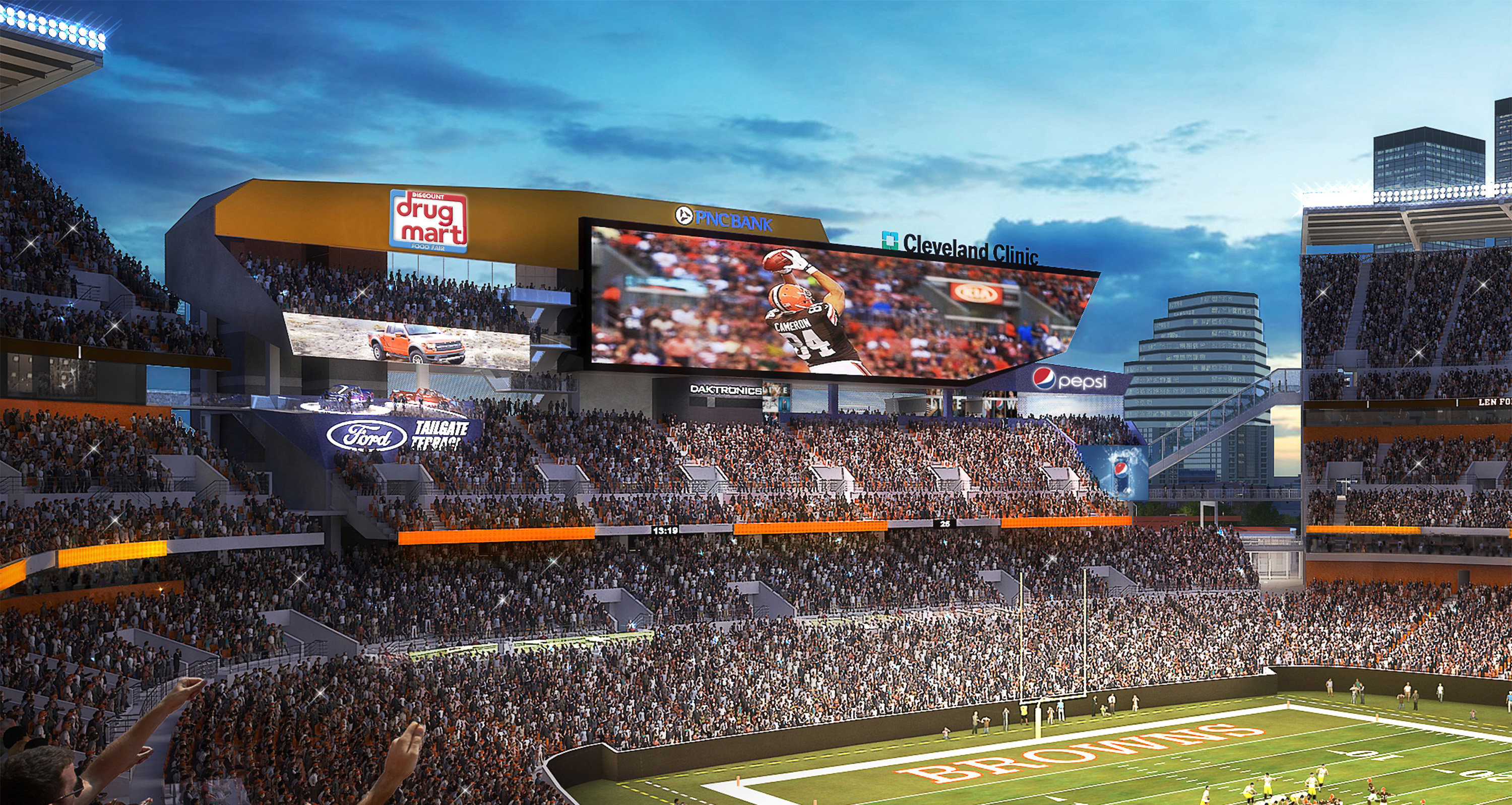 Cleveland Mayor Browns Reach Agreement To Fund Firstenergy Stadium