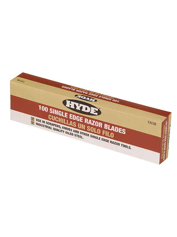 Free download Hyde Tools 13135 Single Edge Blades 100 Blade Box Hyde