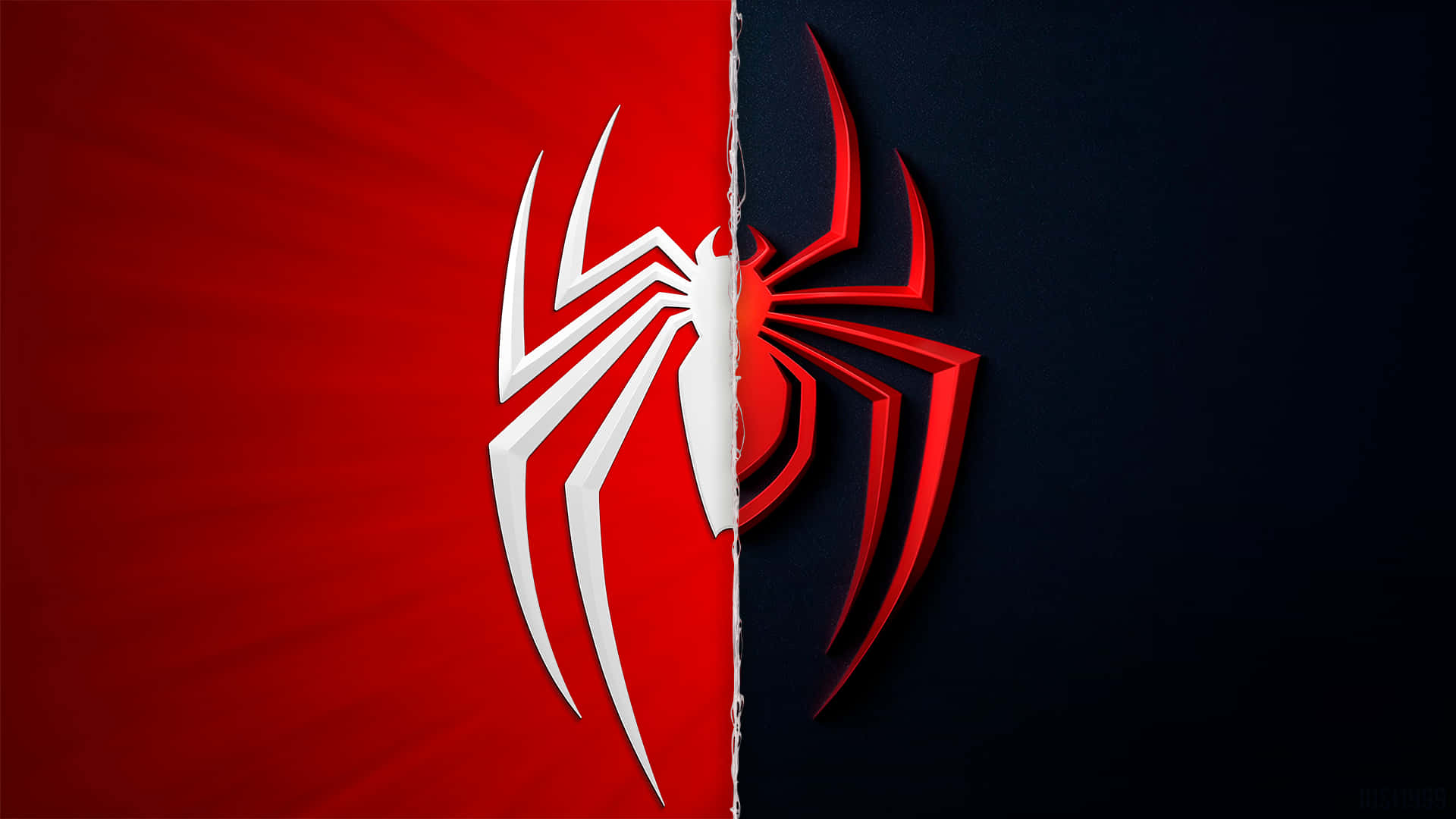 Spider Man Ps4 Logo Wallpaper
