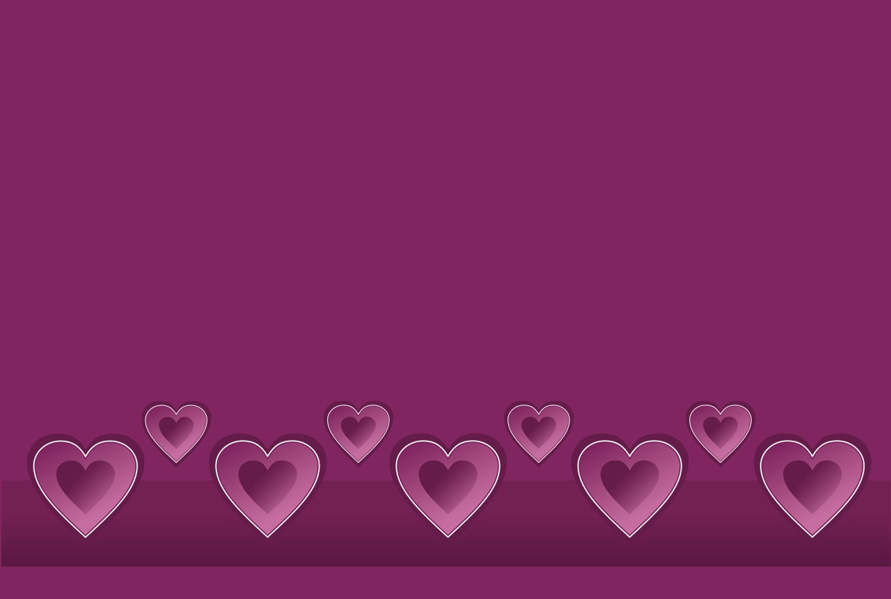 Purple Hearts Background Foto Stock Gratuita HD Public Domain