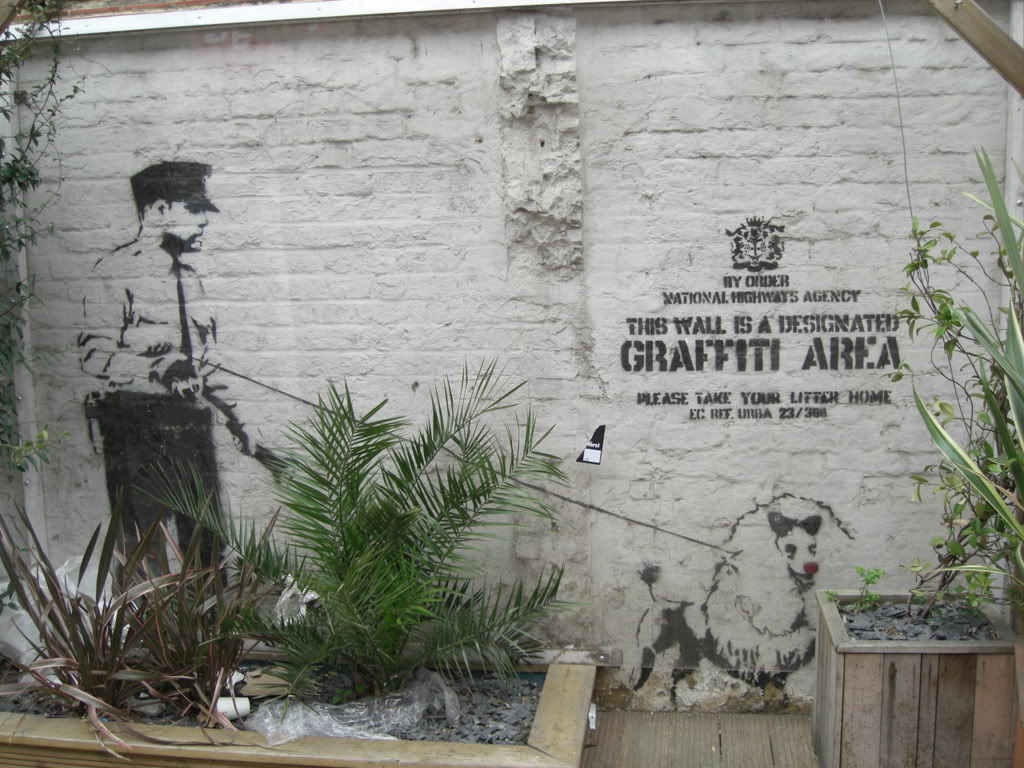 Graffiti Walls Banksy Area Wall