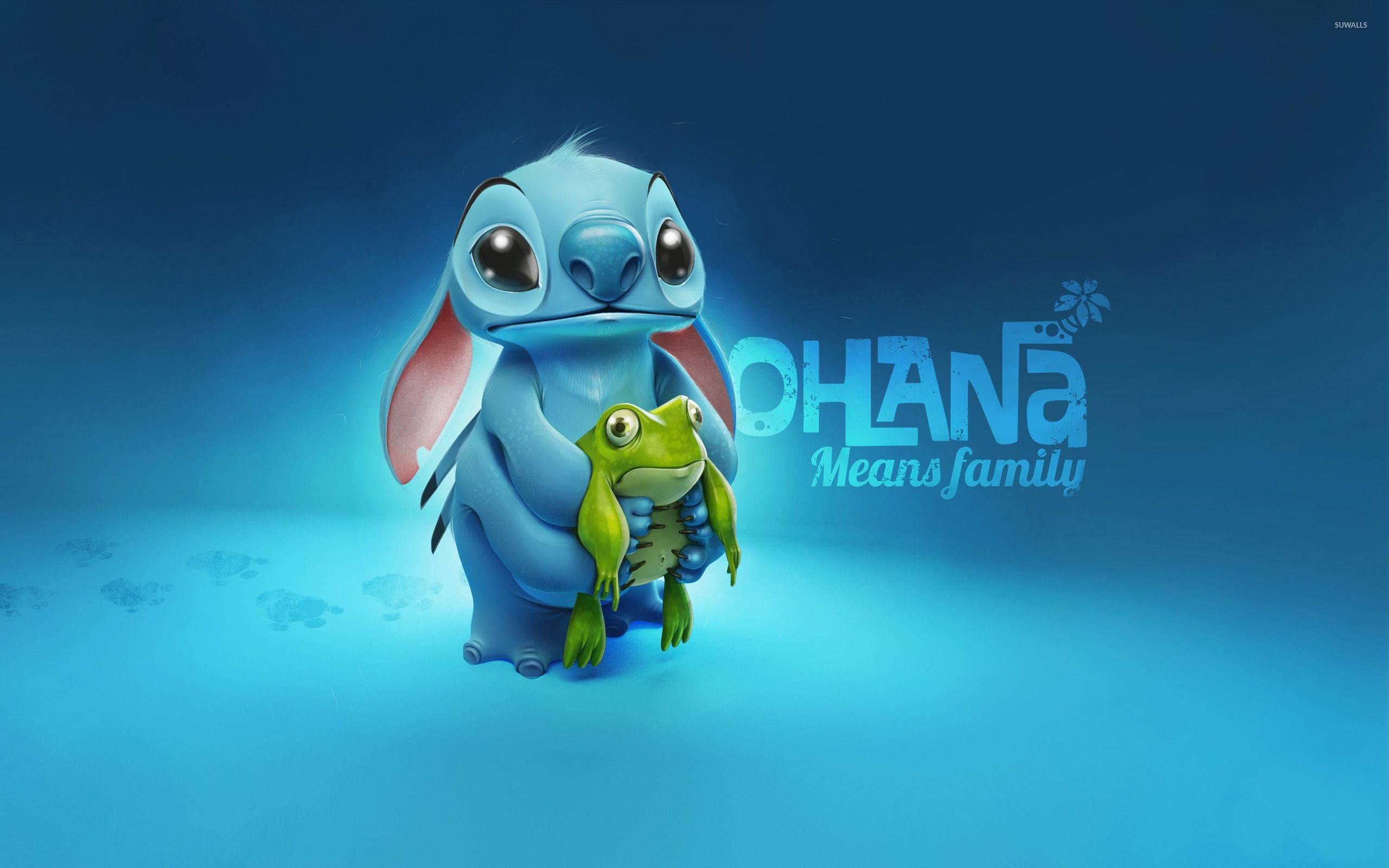 Celebrate Your Ohana With Stitch Wallpaper