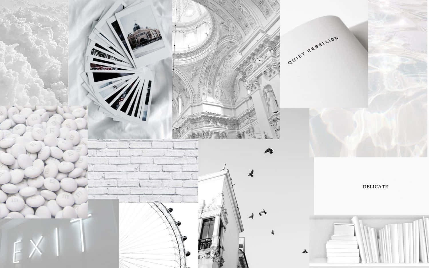 White Aesthetic Wallpaper