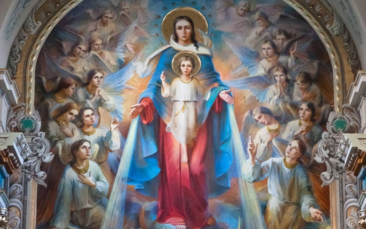 Mary And Jesus Wallpaper