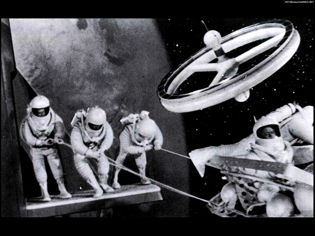 Retro Sci Fi Wallpaper
