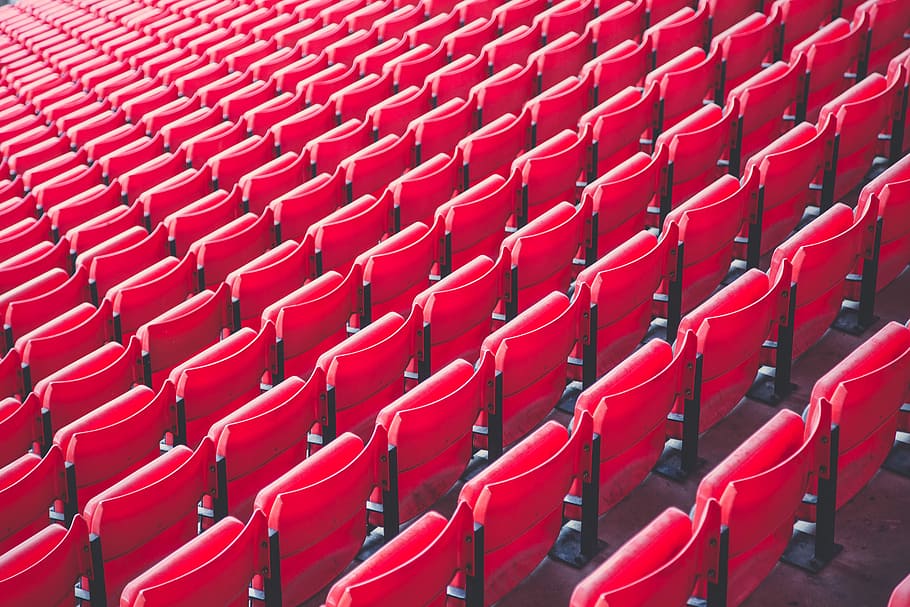 HD Wallpaper Red Theater Chairs Stadium Seats Plastic Chair