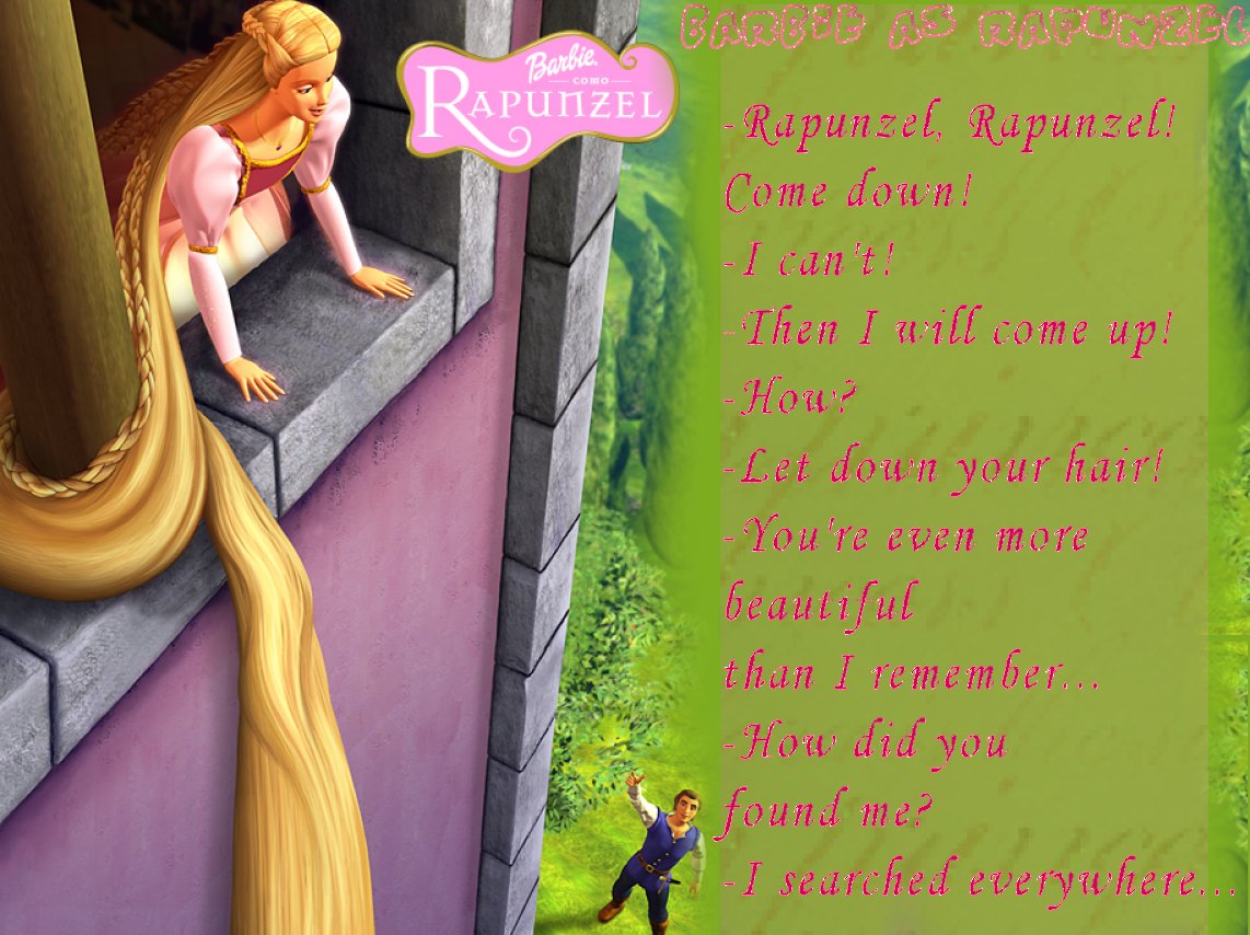 Barbie As Rapunzel Movie Wallpaper