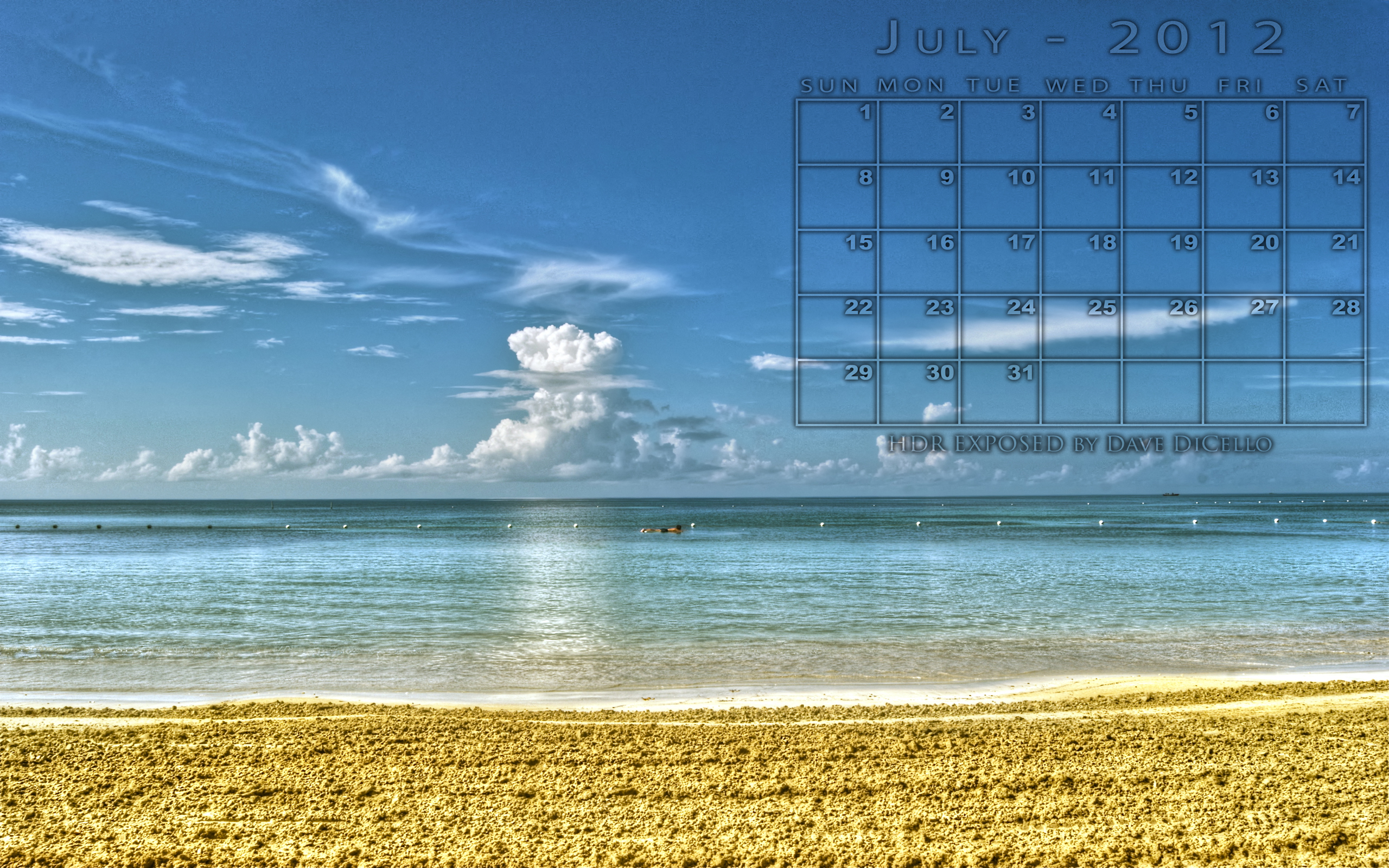 Jamaican Beach Desktop Wallpaper