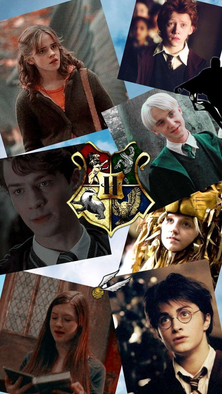 Harry Potter Draco Malfoy Tom Riddle Hermione Granger Ginny Luna