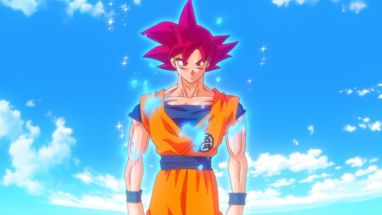 Goku Super Saiyan God Live Wallpaper