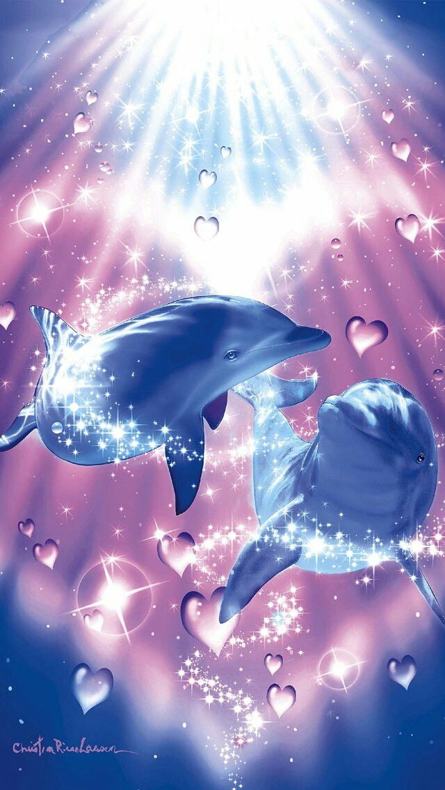 Cute Dolphin Wallpaper
