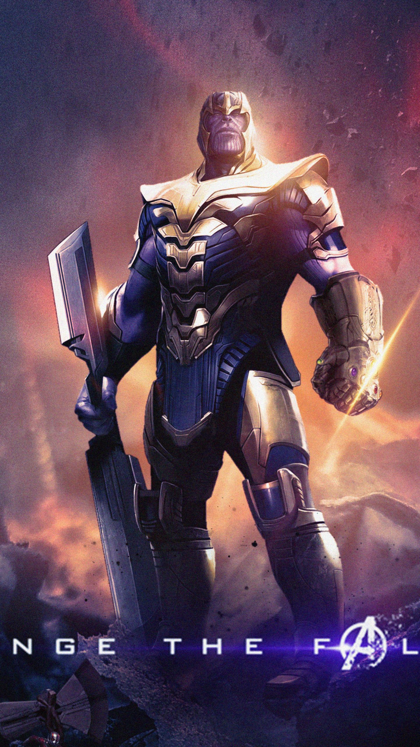 Thanos Avengers Endgame Villain Wallpaper