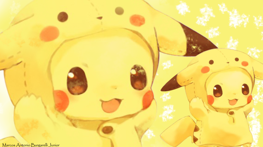 Wallpaper Pikachu By Marcoshypnos