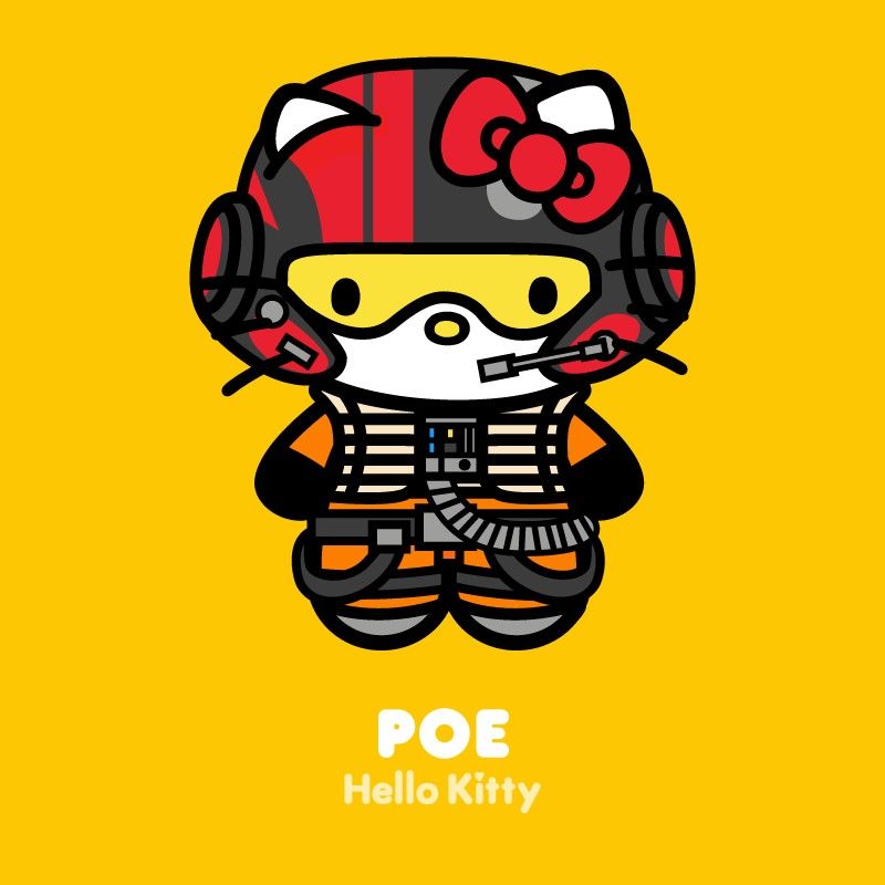 Hello Kitty Star Wars Pictures Art