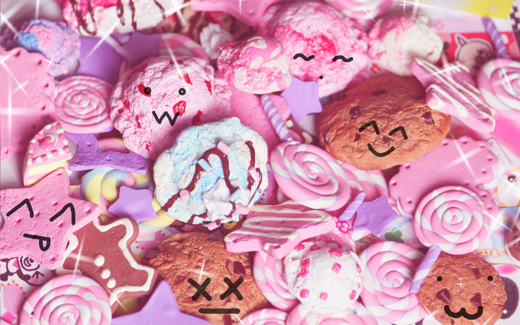 Cute Candy Wallpaper Pink Photography