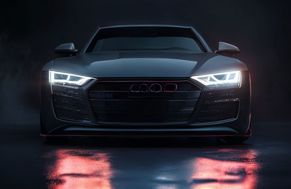 Audi Headlights Wallpaper