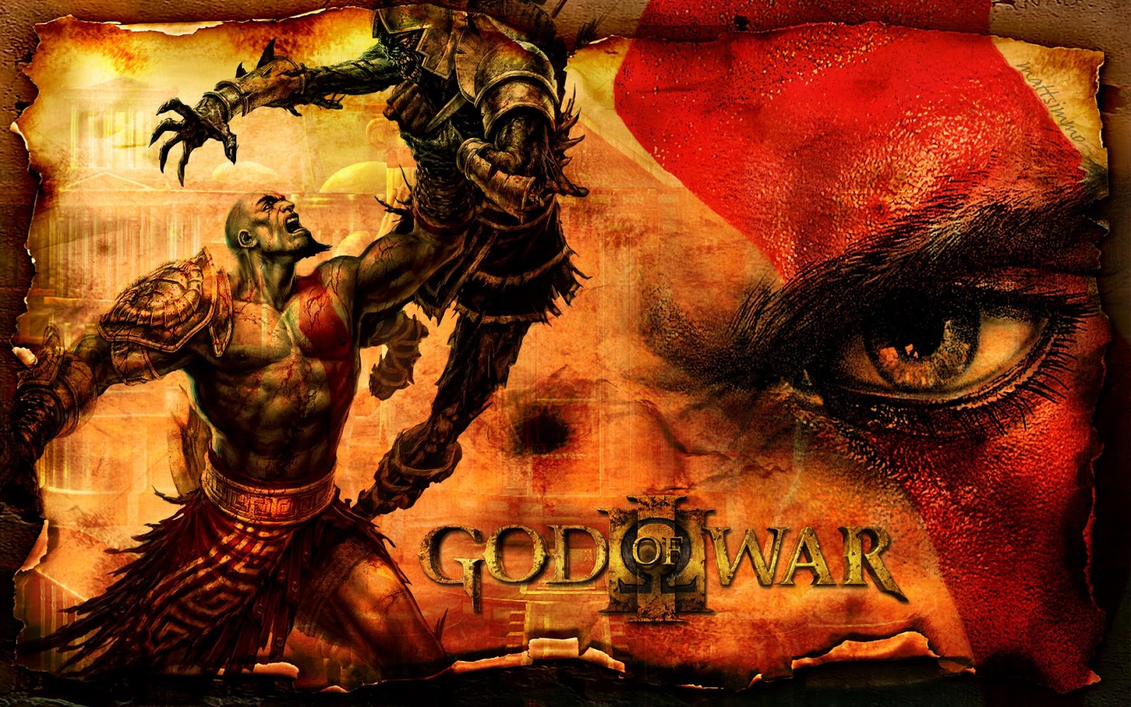 Wallpaper God Of War Kratos Dominio Samp