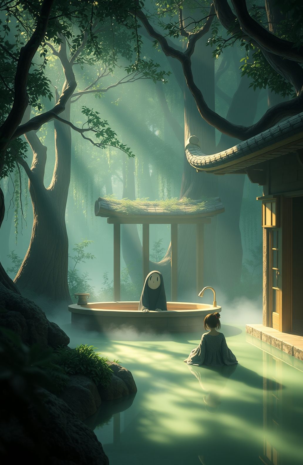 No Face Spirited Away Wallpaper
