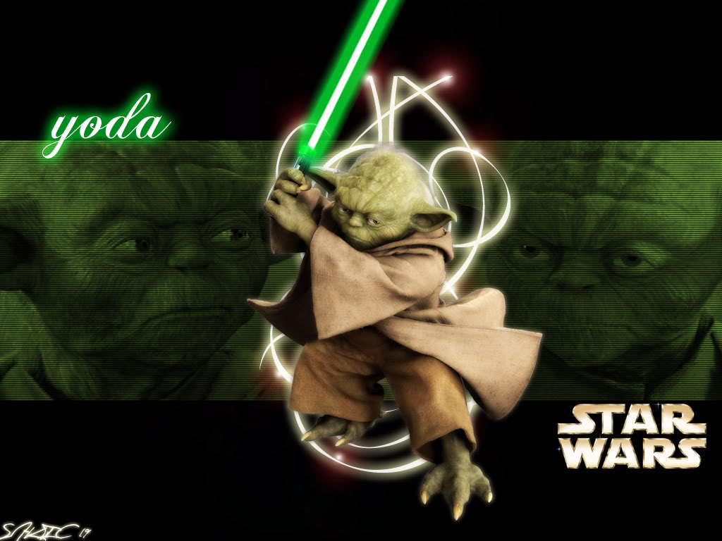 Star Wars Yoda Wallpaper Borders HD Background