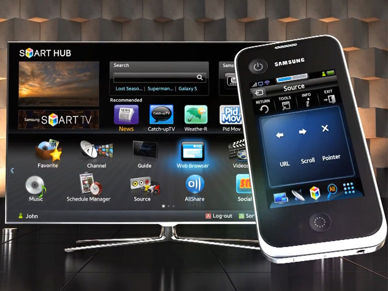 Samsung TV Smarte Apps Wallpaper Co laden   CHIP 760x570