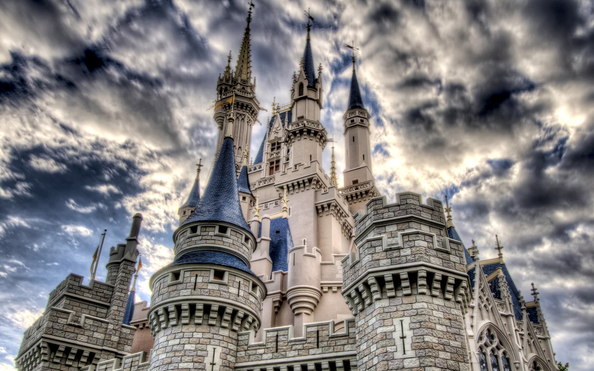 Magical Disneyland Castle HD Wallpaper