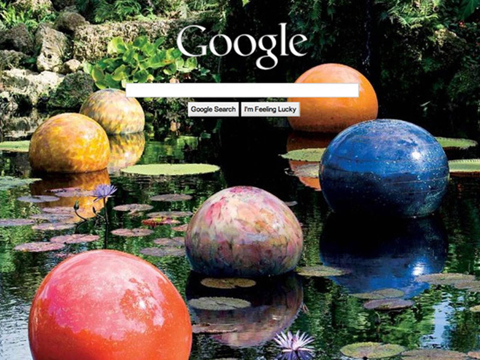 You Are Watching The Google Wallpaper Desktop