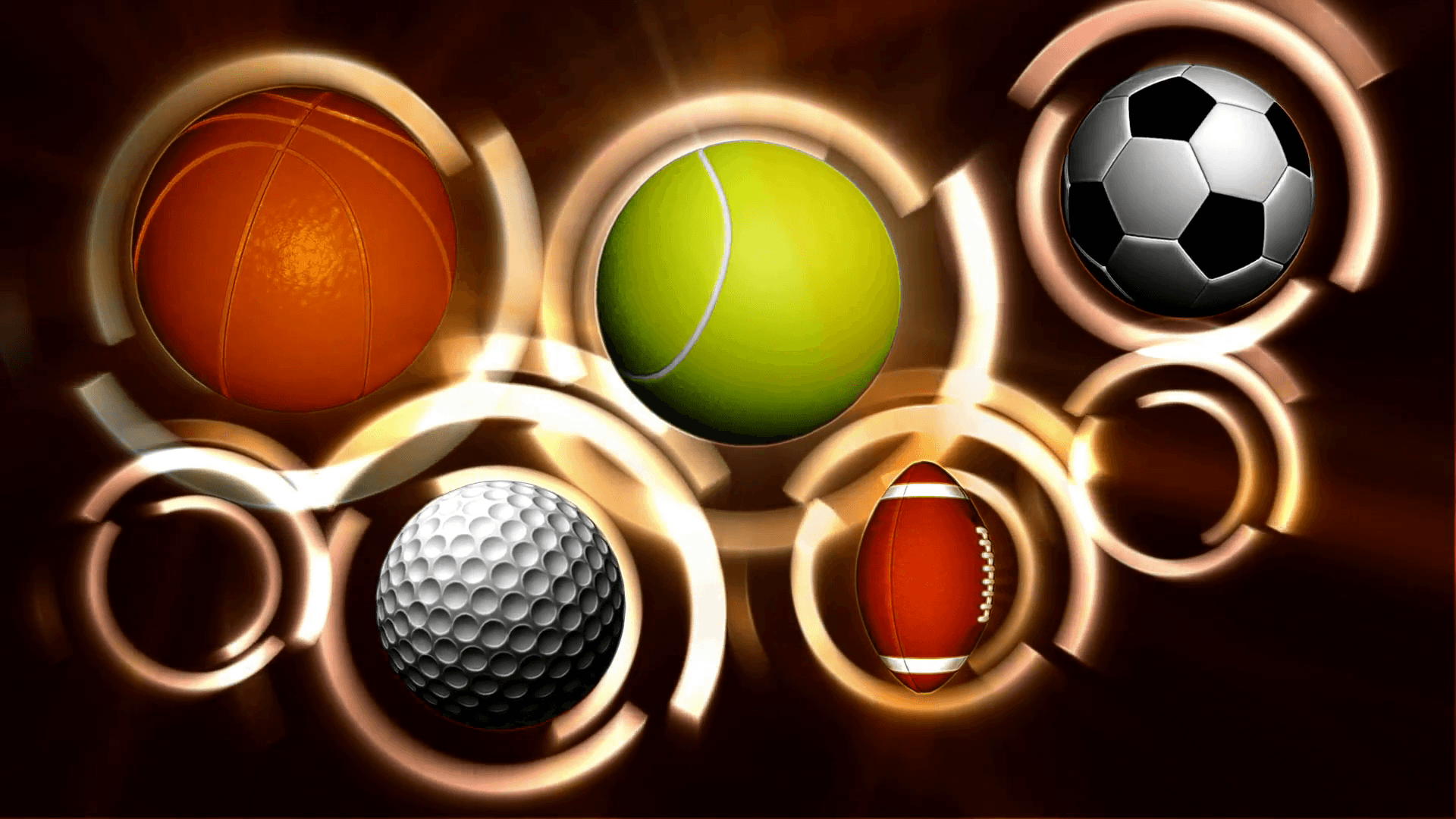 Sports Balls Wallpaper On