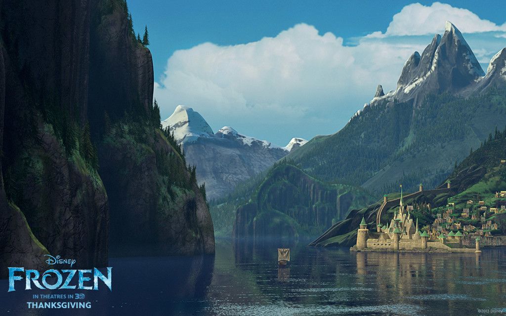 Frozen Movie Background Wallpaper HD Disney