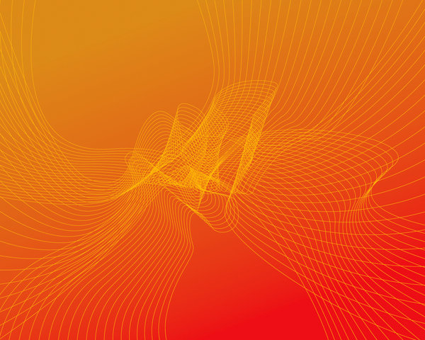 Abstract Orange Design Wallpaper HD