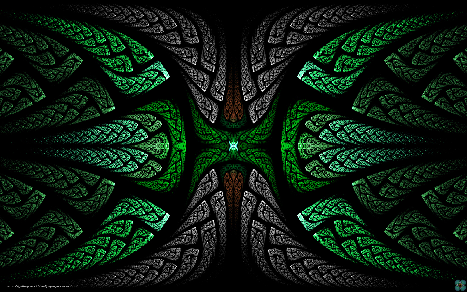 Wallpaper Abstraction Fractal 3d Art Desktop