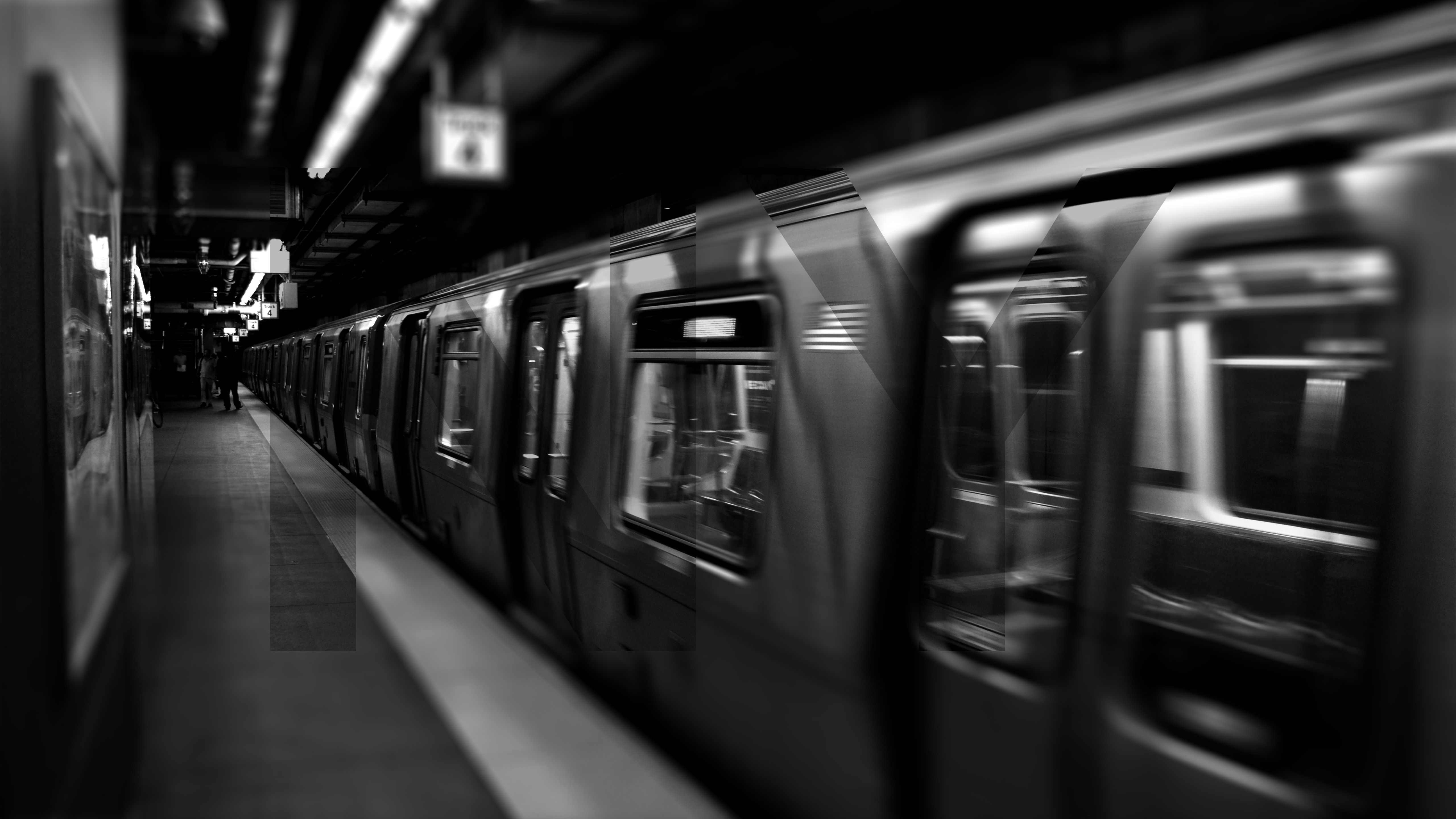 General New York City Underground Subway Metro Train