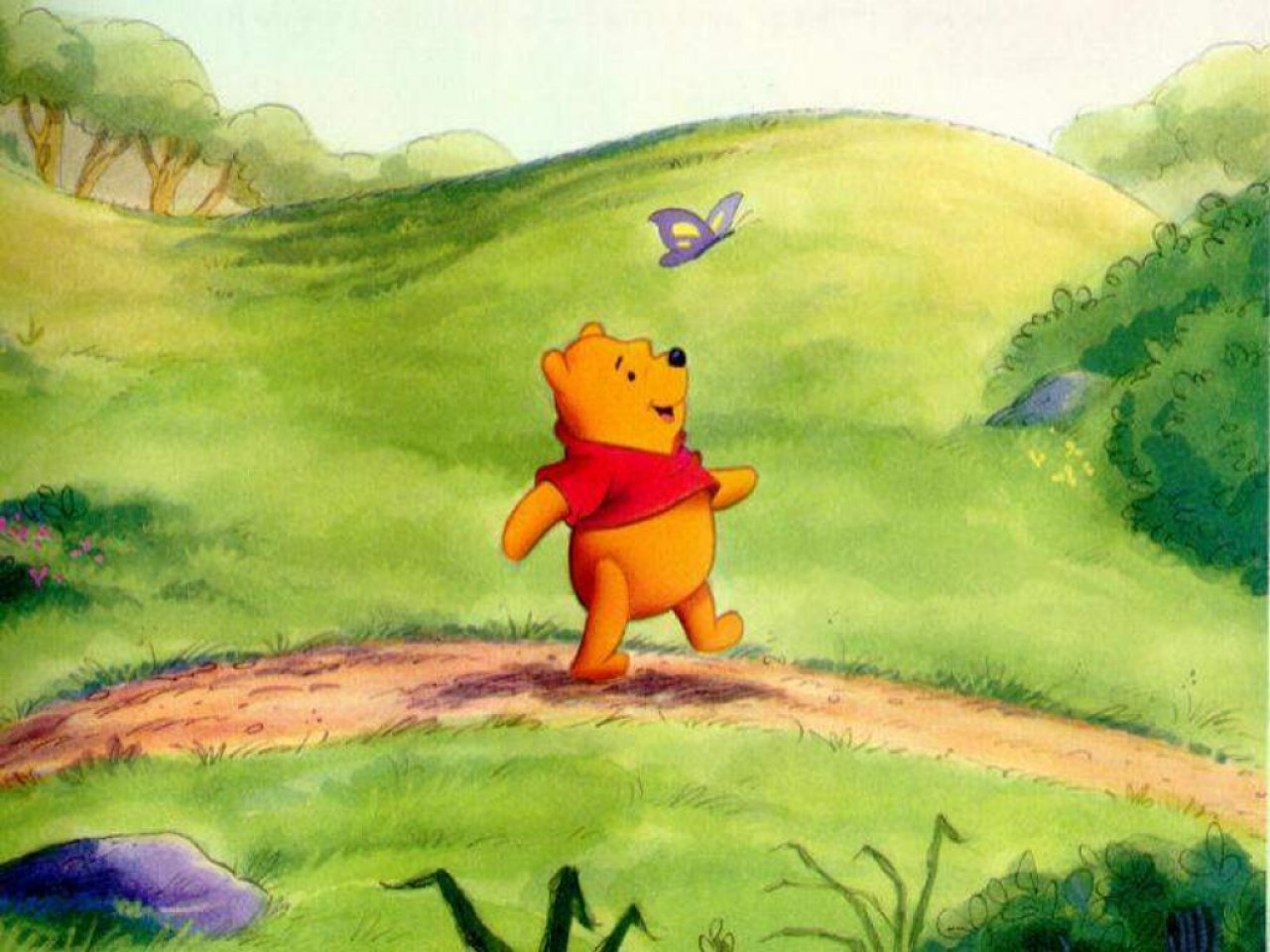 Winnie The Pooh Cartoons And Ics Puter Desktop Wallpaper