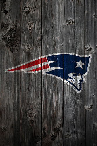 New England Patriots Wood iPhone Background Photo Sharing