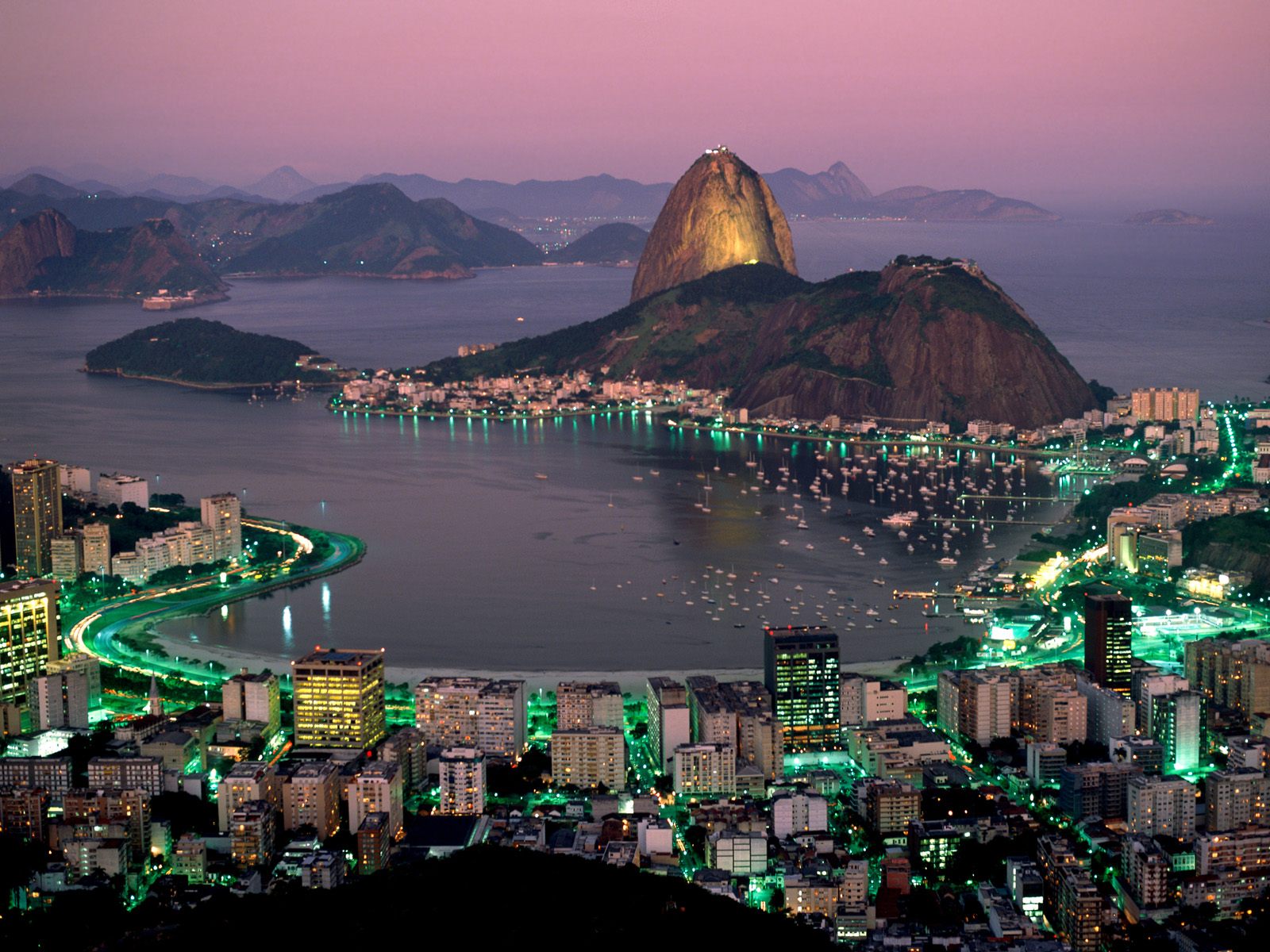 Sugar Loaf Mountain Rio De Janeiro Brazil World Wallpaper Collection