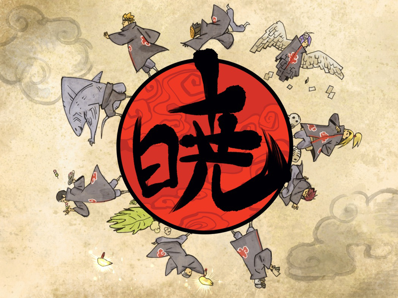 Akatsuki Zetsu Wallpaper Logo Itachi