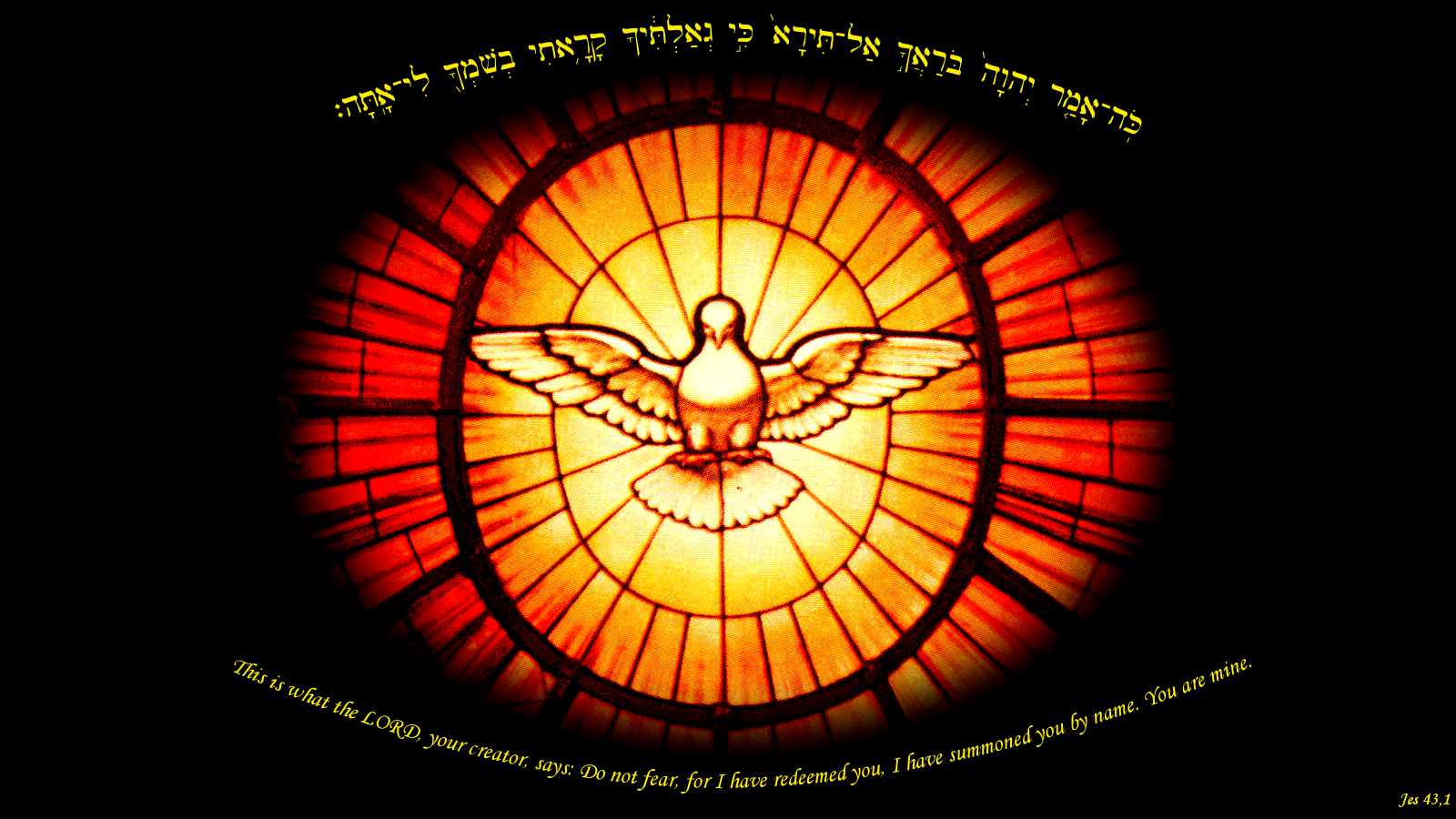 Holy Spirit Do Not Fear By Plueschopossum