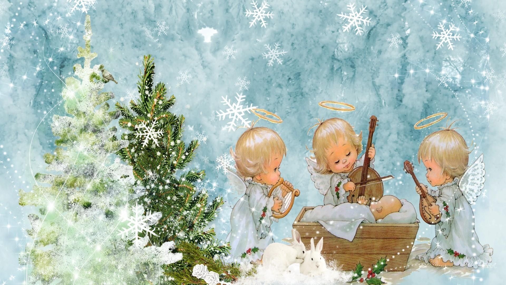 Christmas Angel Wallpaper