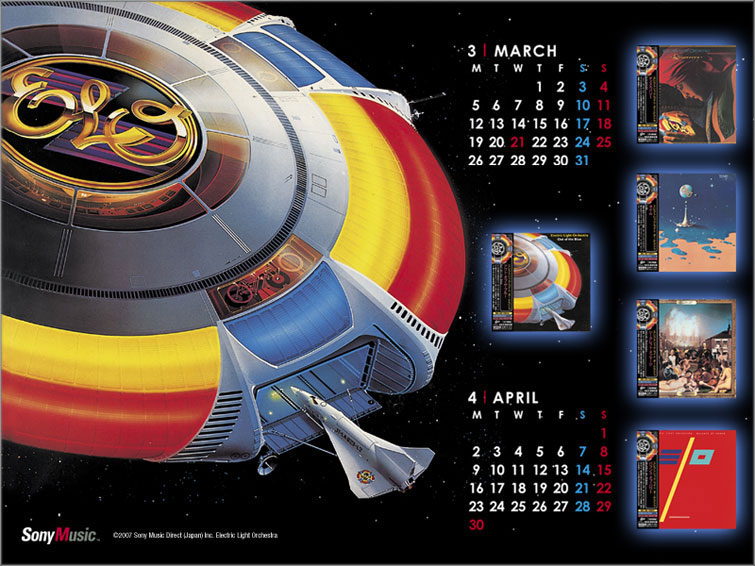 Electric Light Orchestra Wallpaper Nice Calendar To