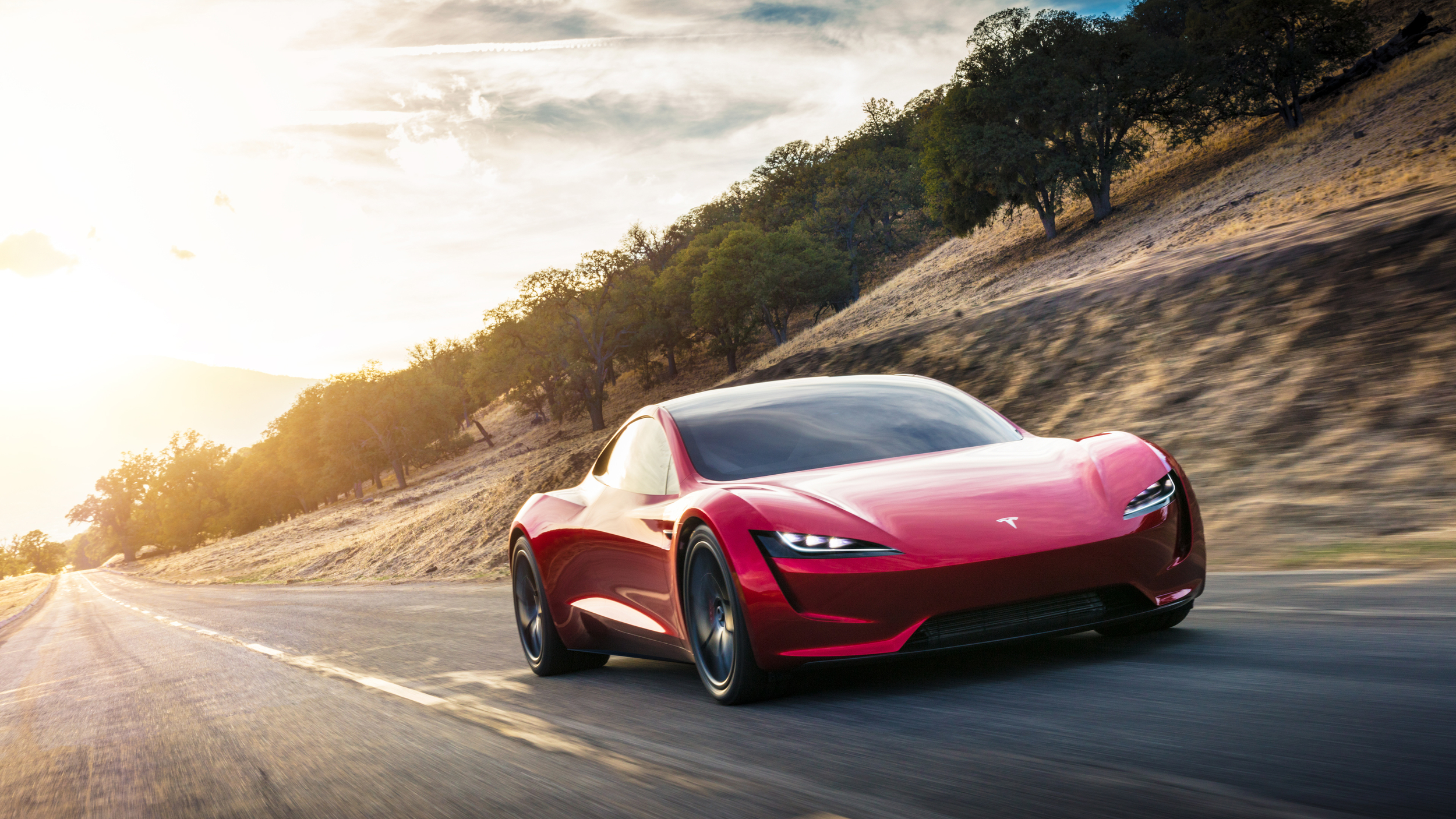 Tesla Roadster HD Wallpaper