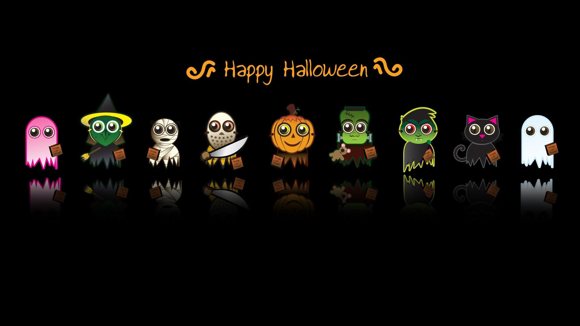 Cute Halloween HD Wallpaper