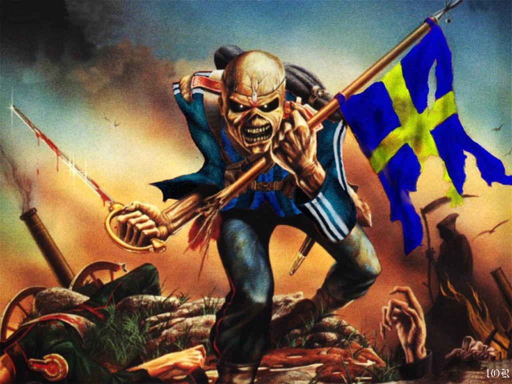 Swedish Iron Maiden Eddie The Head