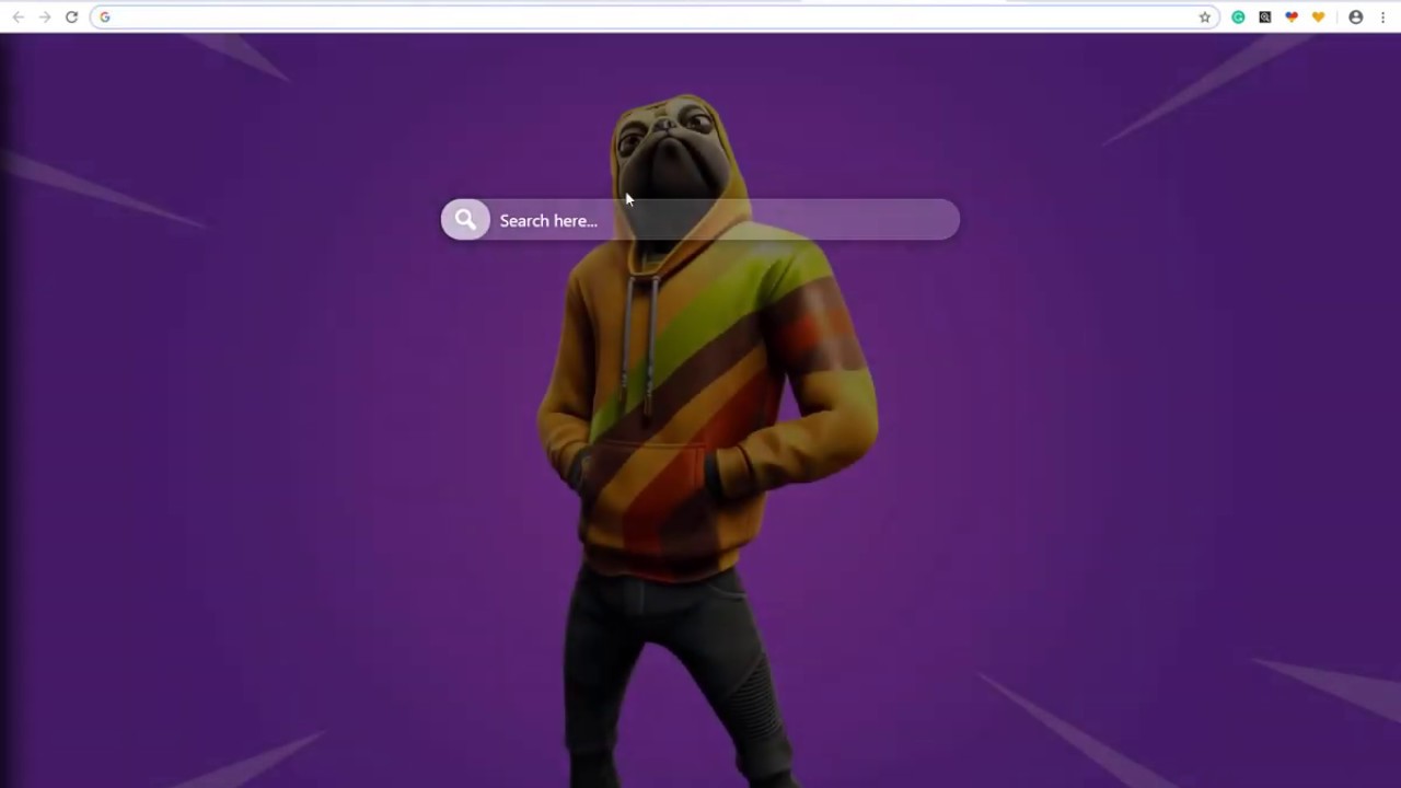 Cool Doggo Fortnite Pug Skin Wallpaper Collection Try Now