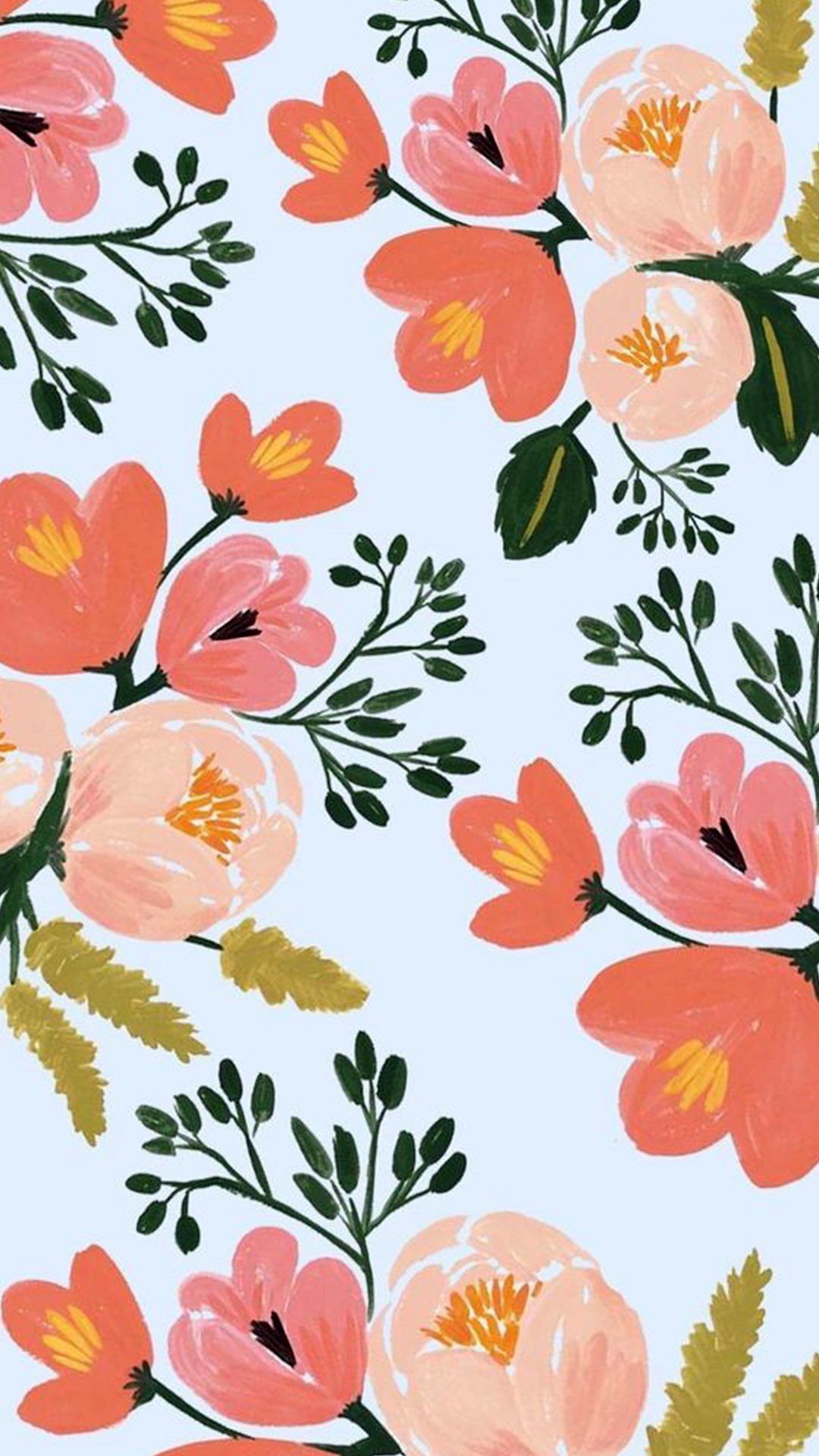 Floral Wallpaper iPhone
