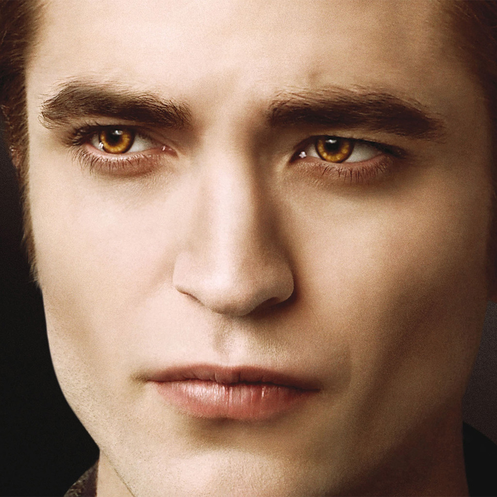 Wallpaper of edward cullen and his volvo for fans of twilight 1024x1024