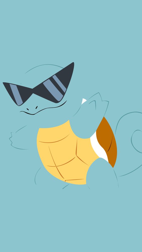 Squirtle iPhone Wallpaper Blue And 5s
