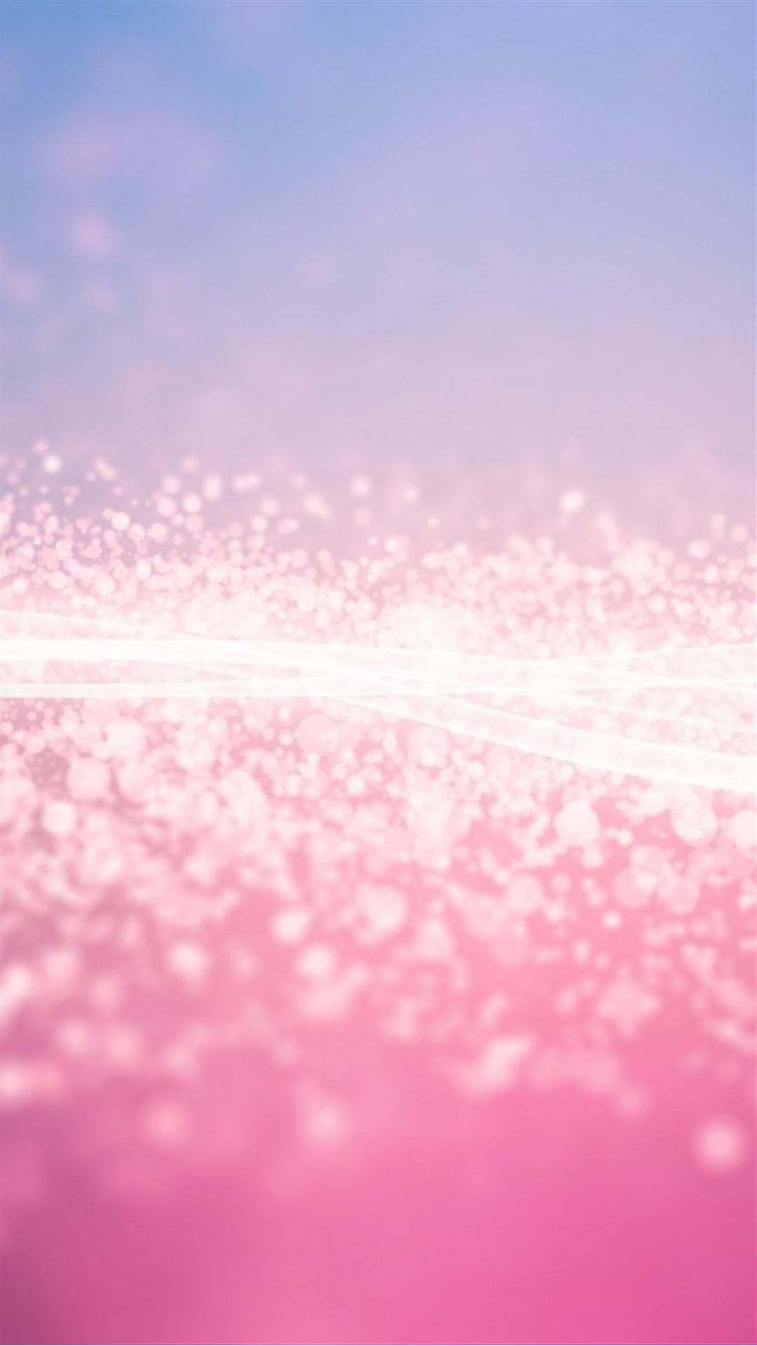 Pink Glitter Stardust iPhone Wallpaper