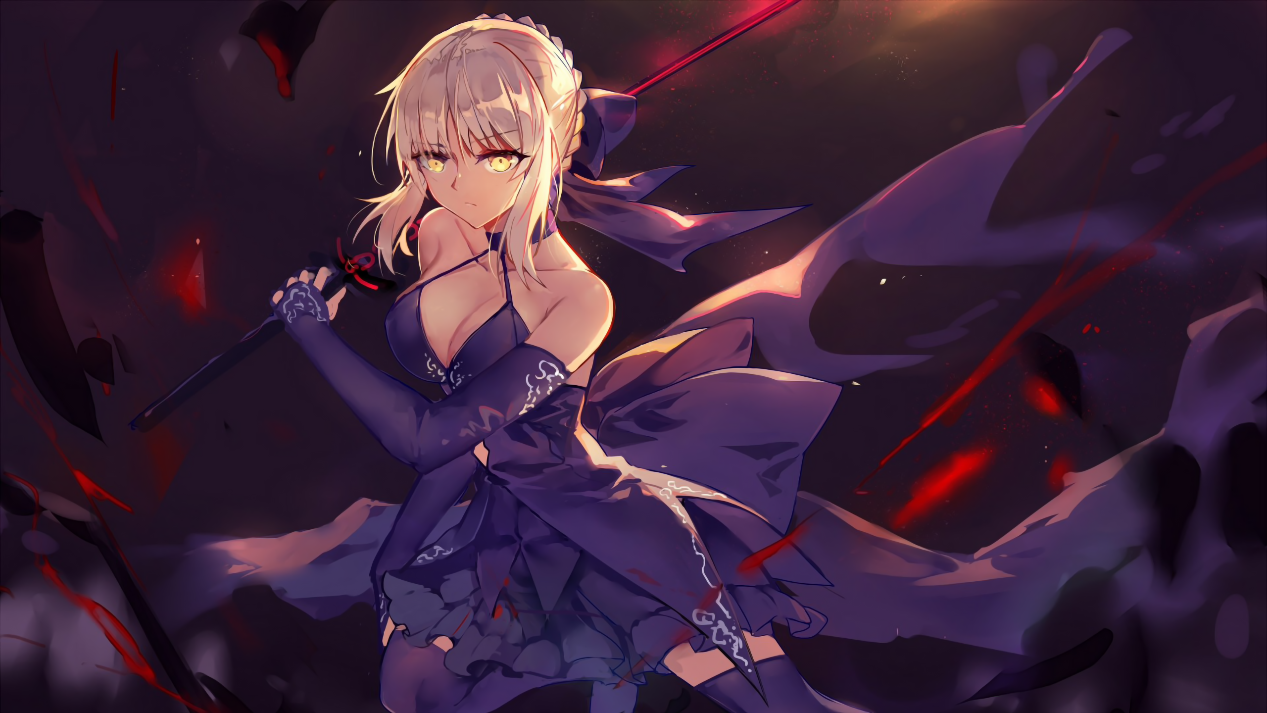 HD Wallpaper Of Saber Alter From Fate
